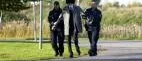Tre greps under stort polispådrag