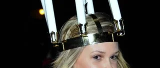 Amelia kröntes till Skärblackas Lucia