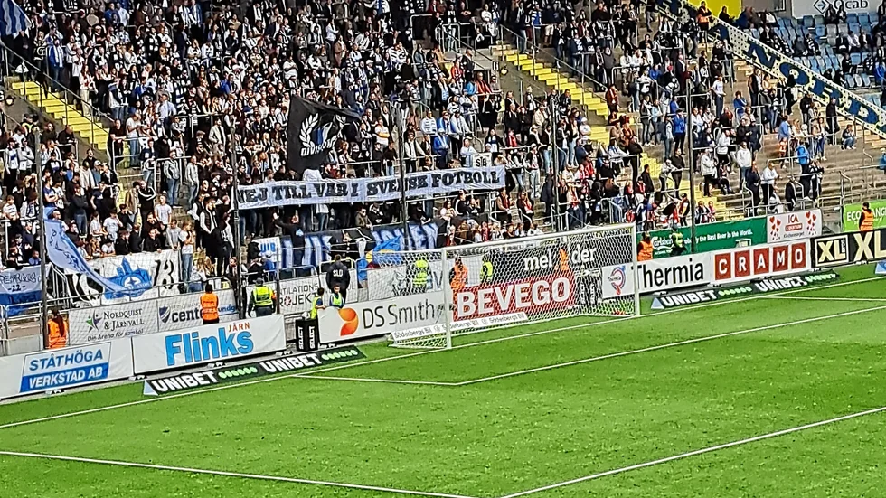 Curva Nordahls anti-VAR-banderoll.