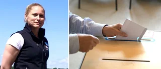 Röstmottagaren Mirja hotades i vallokal i Motala: "Slå mig på käften"