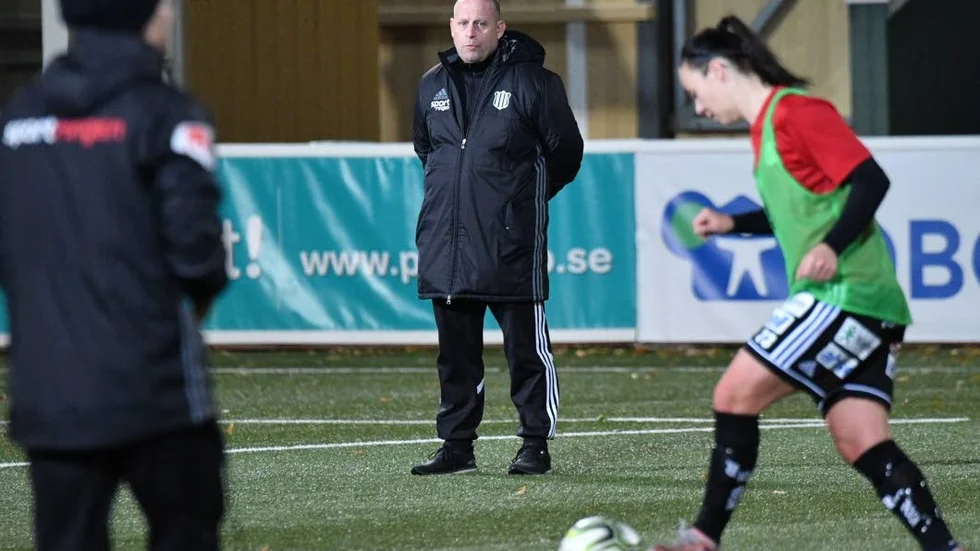 Stellan Carlsson var riktigt nöjd med 40 minuter mot Glasgow City. (Arkivbild)