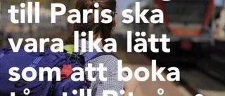 Partiets miss – går inga persontåg till Piteå