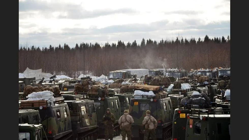 Ett tiotal väger i länet påverkas när militärfordonen ska tas hem efter den stor övningen Northern wind i länet.
