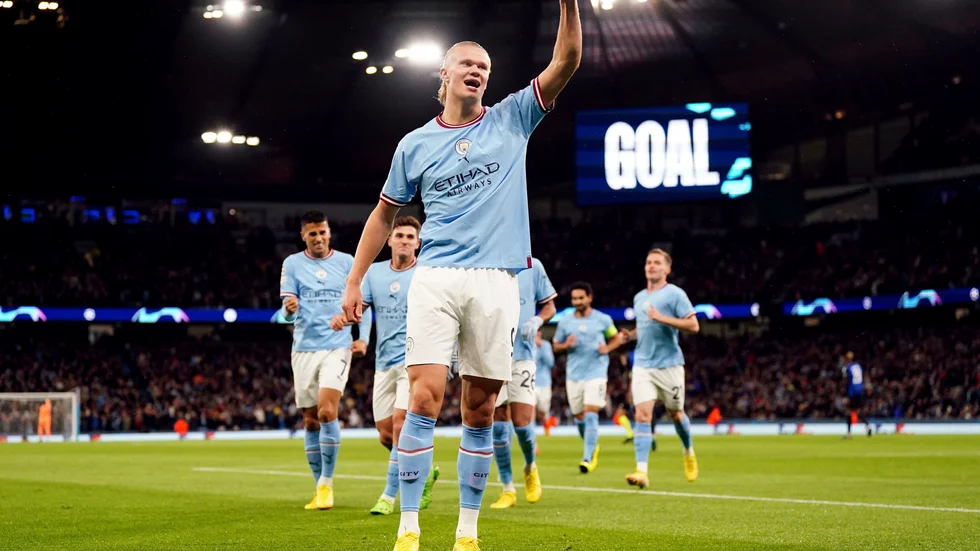 Erling Braut Haalands målform håller i sig. I Champions League-mötet med FC Köpenhamn nätade han två gånger i 5–0-segern.