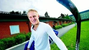 Norrköpingskillen Viktor Ringberg åker till Fairbanks i Alaska för att spela ishockey på heltid. Foto: Niclas Sandberg