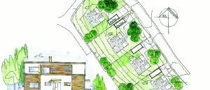 Början på nästa bostadsområde