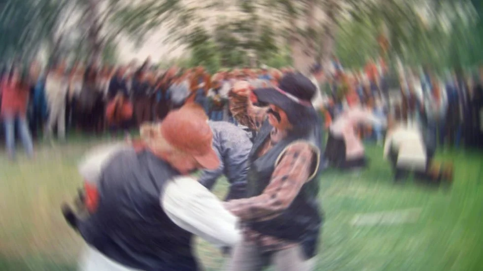 Den första upplagan av Rallarsvängen 1993 bjöd på ett bygdespel om det stora rallarslagsmålet 100 år tidigare.