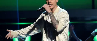 Justin Bieber kopplar av i Norrbotten