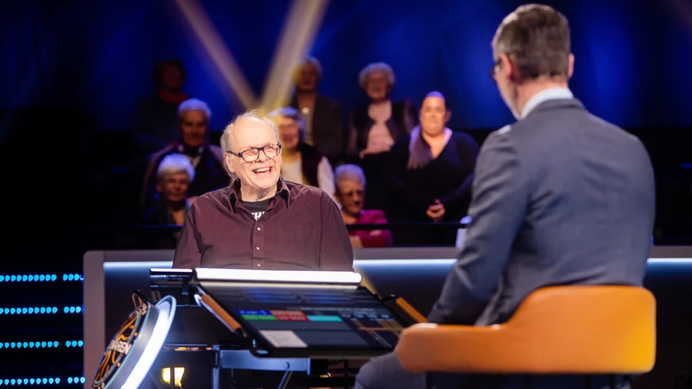 "Det är jättekul att få vara med, det är inte så många som får chansen att sitta i den stolen", säger Mats Lantz.