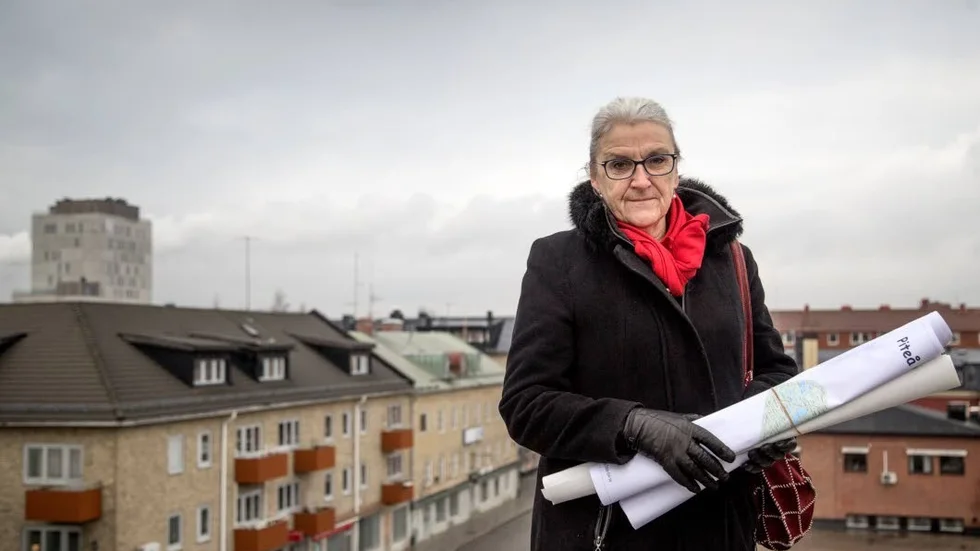 Positiv. Brith Fäldt tror att Rawis planer kan inspirera fler att bygga utanför centrum.