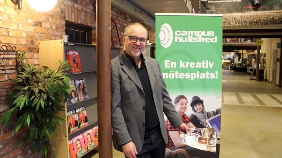 "Campus i Småland har lyssnat av signalerna från näringslivet och ansökt om tre yrkesutbildningar", berättar Campuschef Pär Kågefors som håller tummarna krampaktigt efter avslag flera år i rad. Foto: Charlotte Madestam