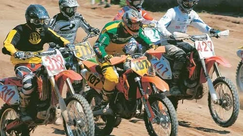 I lördags tävlades det i motocross i Gnagaredalen. Foto: Magnus Strömsten
