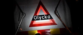 Tre inblandade i olycka på E4