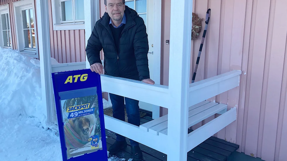 Per Nilsson har till och med skaffat sig en trottoarpratare från ATG. "Jag har meddelat mina grannar som är positiva".