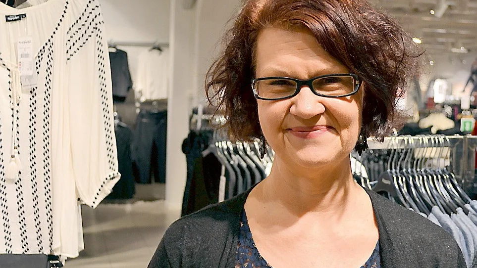 Åsa Löfgren på Kappahl är positiv till Västerports förvandling.