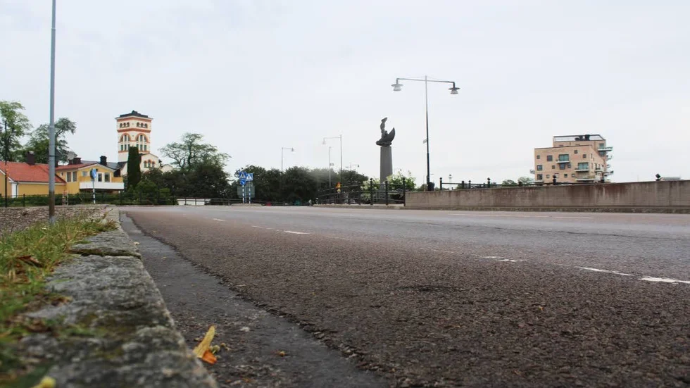 Korsningen Strandvägen/Slottsholmsvägen är en del av de platser som påverkas av höstens vägarbeten.
