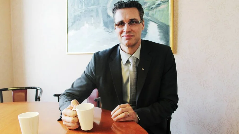 Jörgen Andersson (M).  Moderaterna föreslår stora skattesänkningar.