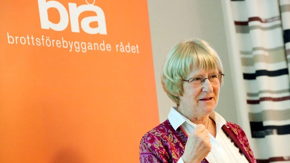 Stina Holmberg, utrednings- och forskningsråd på Brå, har i uppdrag att utreda sexualbrotten.