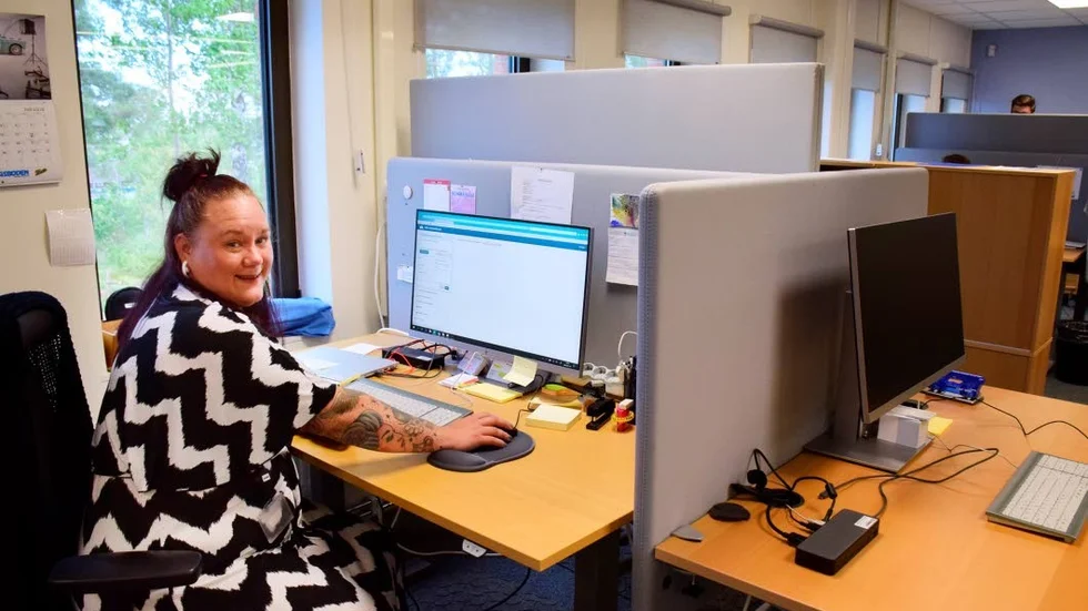 "Jag märker av att mina sökande är väldigt tacksamma när de hittar ett jobb, det gör att man vill hjälpa ännu fler. Hade man haft mer än 24 timmar om dygnet så hade jag nog jobbat mer än 24" berättar Madelene Jansson som tycker att bytet av lokaler har gett mer energi.