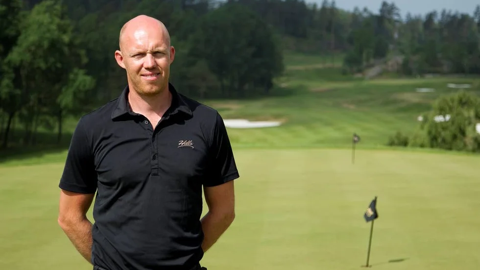 Hills GK:s course manager Markus Lilleberg.