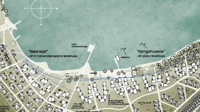 Lalandias skisser som presenterades i våras visar tankar om ett kallbadhus.