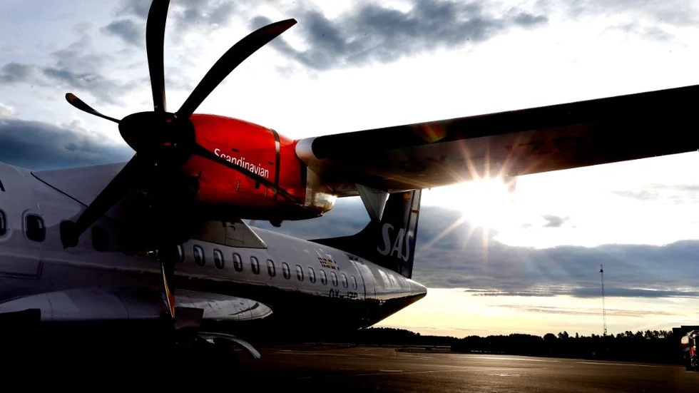 Landningen slutade säkert på Linköpings flygplats. Flygplanet på bilden har inte med händelsen att göra.