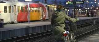 Få tar med cykeln på pendeltåget