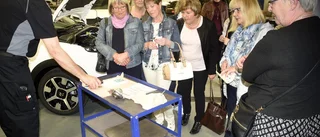 Trevlig och lärorik afton hos bilhandlare