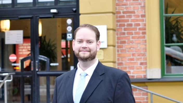 Daniel Andersson lämnar politiken. Foto: Tommy Pettersson