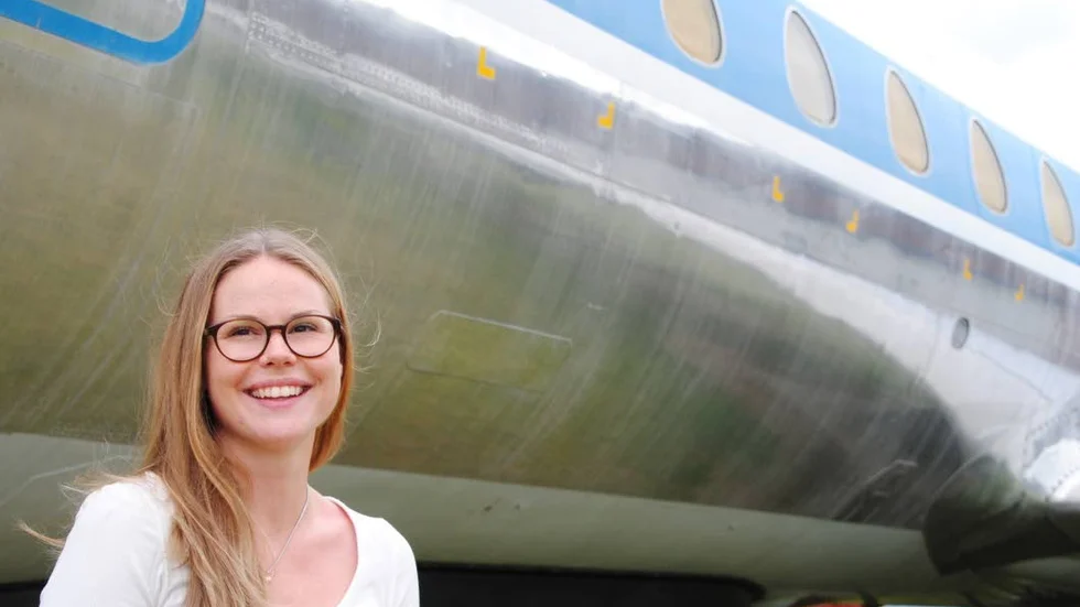 Tekniktjej. "Förhoppningsvis kommer det att bli lättare för tjejer att ge uttryck för vad de tycker är roligt och vill göra", säger Johanna Friis som gör sitt exjobb på Saab.