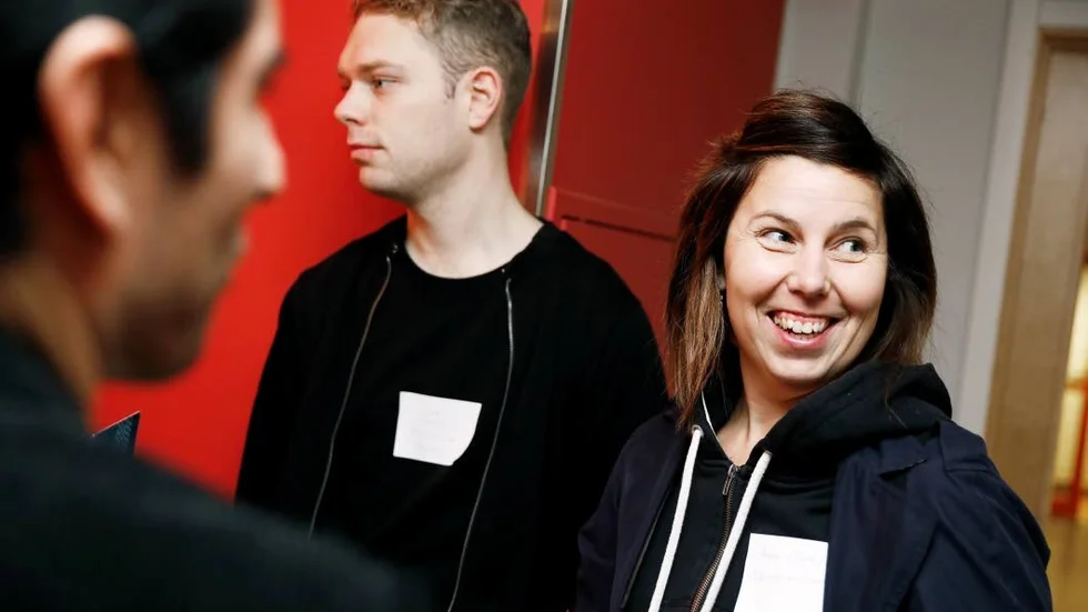 Teaterfolk. Lars Teglund och Anna Thurfjell, Norrbottensteatern.