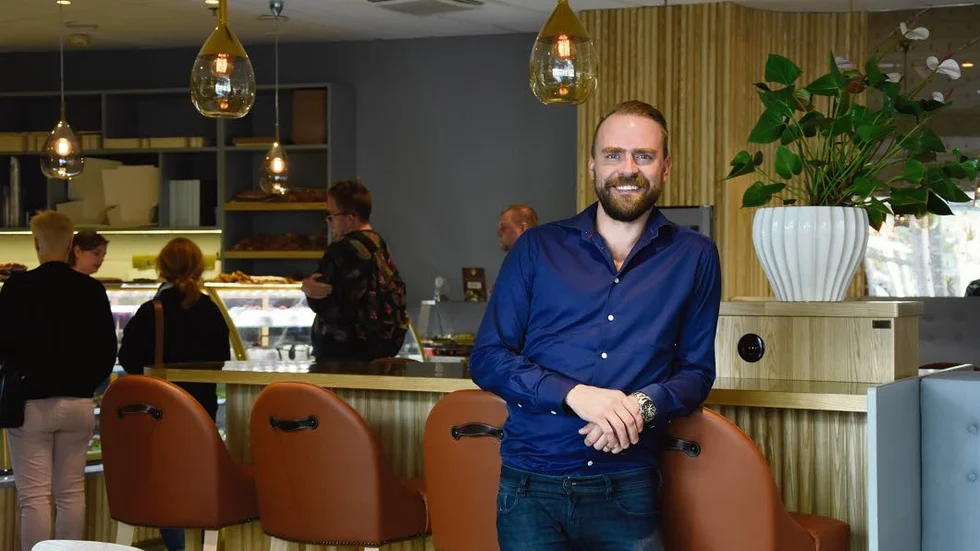 Fredrik Sidevärn, delägare av Bistro Norrland.