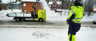 I vinter har det snöat som aldrig förr i Luleå