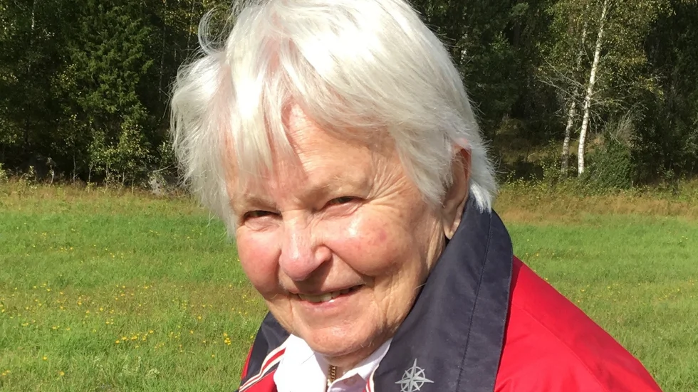 Ninni Skärby, Kisa, avled 5 februari, 98 år gammal.