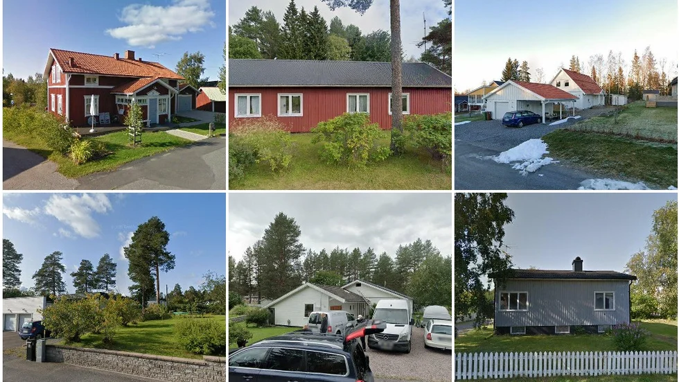 Kantorsvägen 21, Svanövägen 9, Benzeliusvägen 9A, Getholmsgatan 3, Stenringen 12 och Åsgatan 17