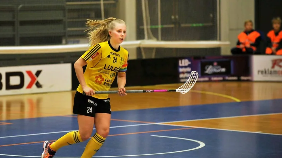 Hanna Sehlberg, Kapten för Notvikens IK i viktiga hemmasegern mot Kågedalens AIF.