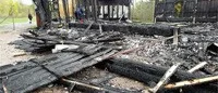Brand i Gränby Folkets park