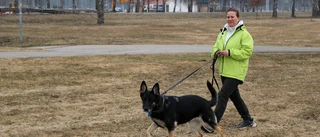 Hon vill jobba med hund i skolan • Bytte yrke från undersköterska till skolhundspedagog • "Viktigt att hunden är utbildad"