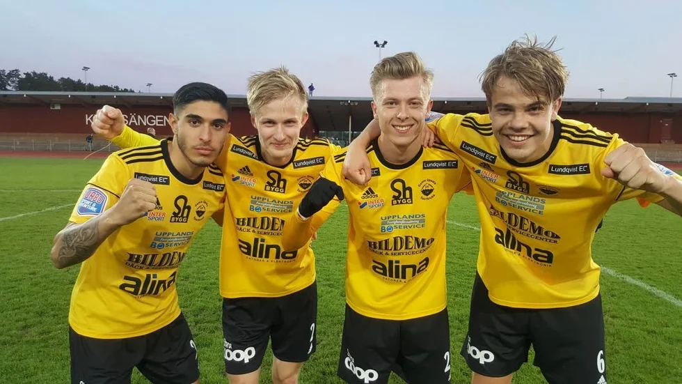 Adar Aras, Johannes Bohlin, Jens Hägg och Anton Hennig stod för Gusks mål.