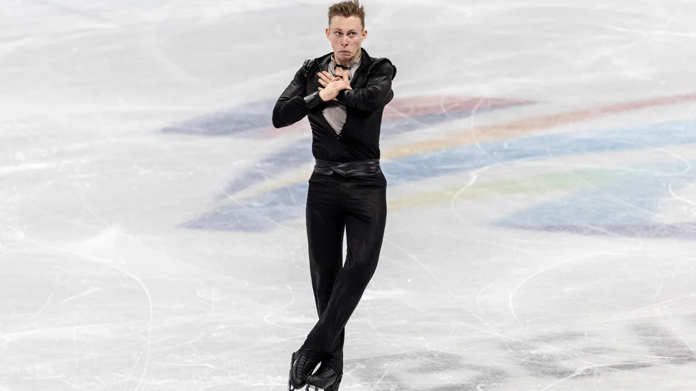 Nikolaj Majorov föll igen i VM och slutade på 19:e plats. Arkivbild.