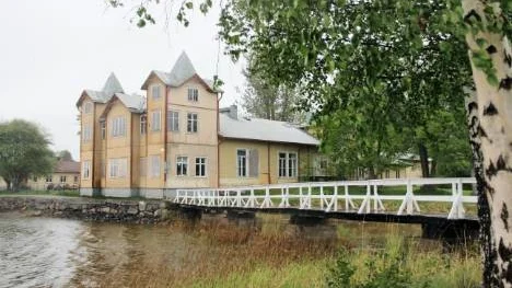 Societetshuset Källör i Östhammar (Källörsskolan).