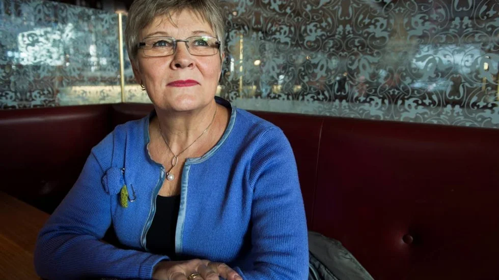 Maud Olofsson. Kritiseras av KU, men partipolitiken förhindrar ett gemensamt uttalande.