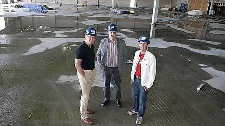 Erland Eriksson, Claes Andersson och Magnus Wikström ser fram emot att utmana konkurrenterna City Gross och Ica.