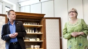 Lennart Lindgren och Margaretha Svensson-Paras.