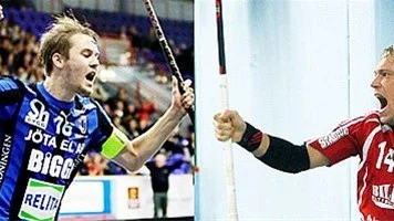 Blir det någon av skyttekungarna Johan "Junior" Eriksson eller Hannes Öhman som avgör derbyt?