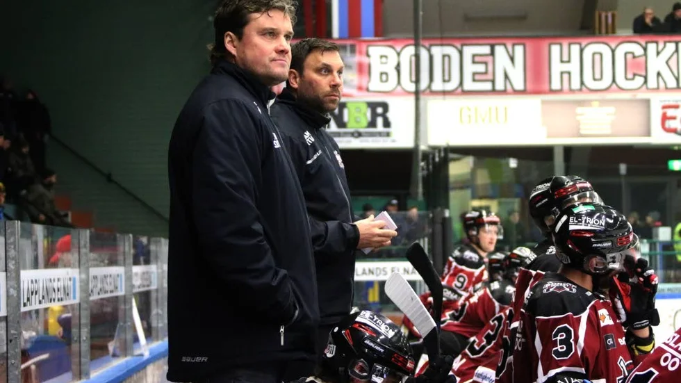 Robert Nordberg, tränare Boden Hockey.