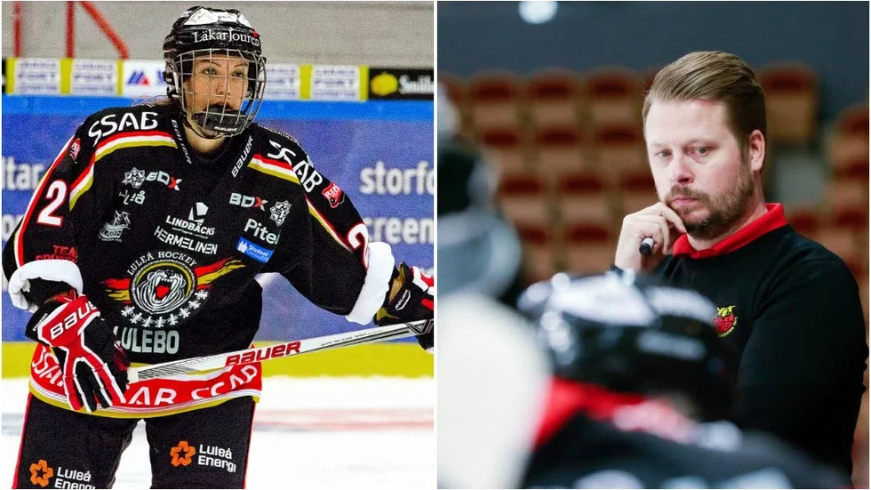 Luleå/MSSK-tränaren Fredik Glader visste inte forwardens beslut.