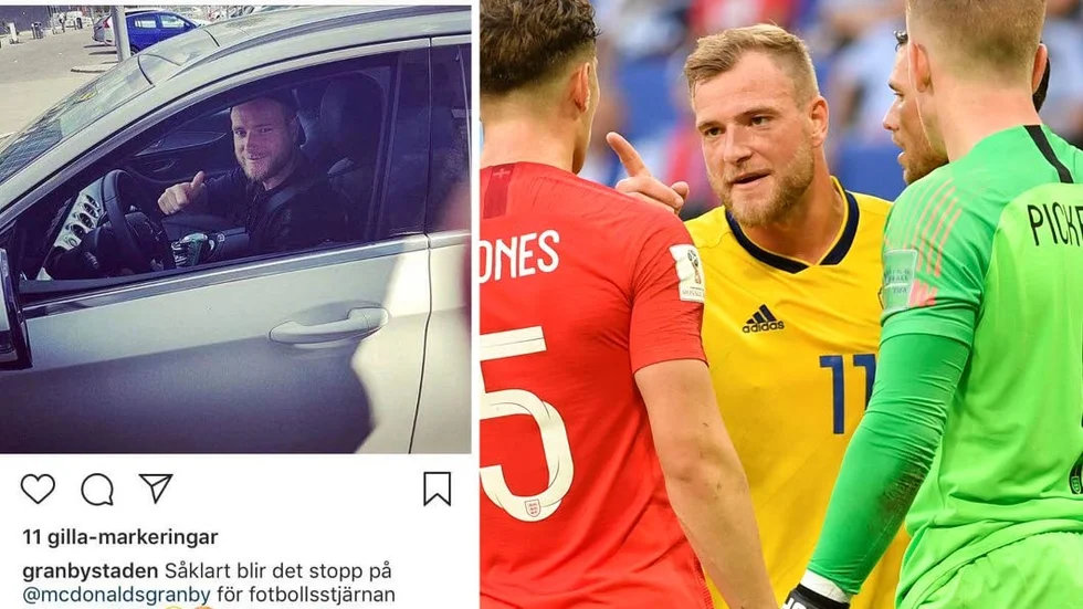 John Guidetti firar semestern i Uppland.