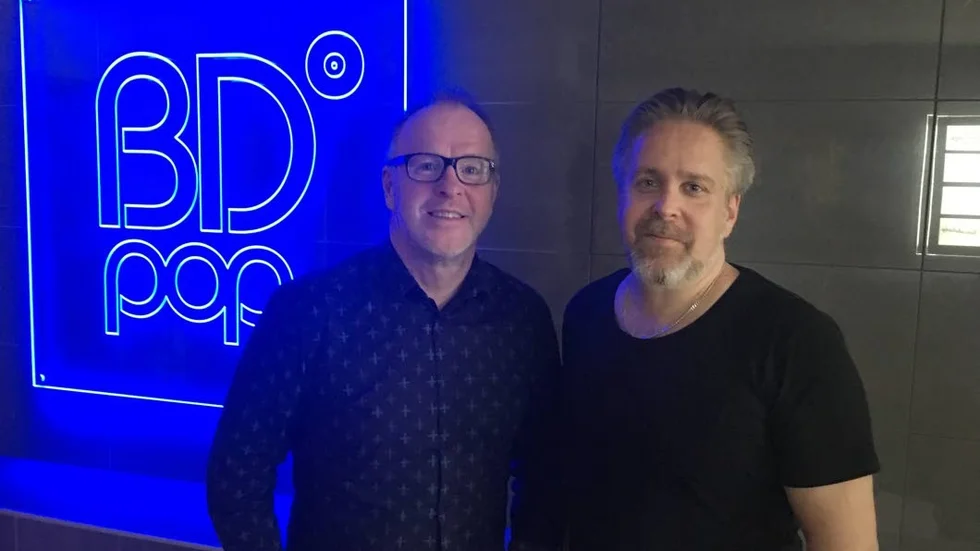 Ordförande. Tony Järlström blir ny ordförande för BD Pop. "Jag hoppas kunna bidra med mitt affärstänk och min erfarenhet av att stötta unga kreatörer och entreprenörer", säger han. Här tillsammans med vd Pär Soini.