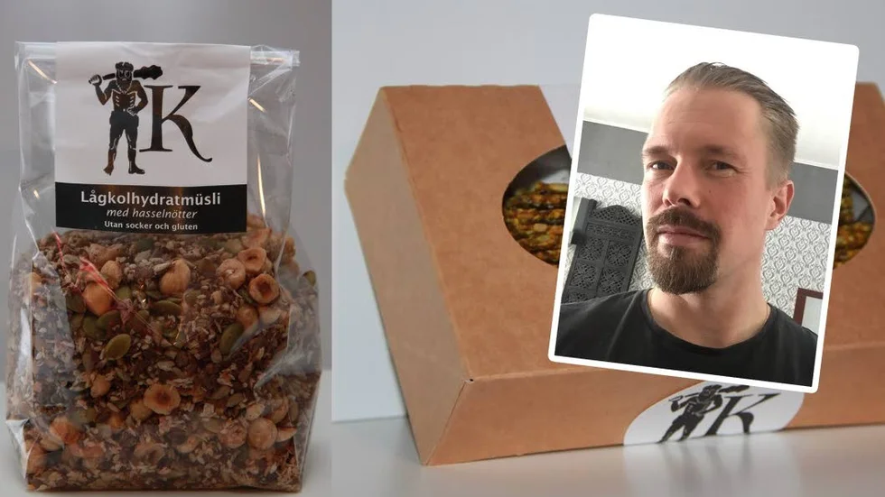 Företagare. Jörgen Överhem driver Kost i Norr som specialiserar sig på lågkolhydratkost.